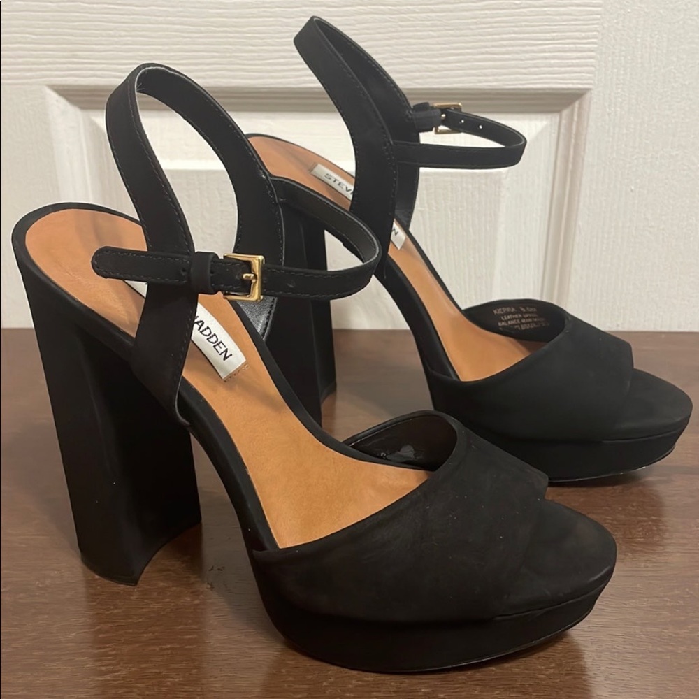 Steve Madden Kierra Platform Heels, Black